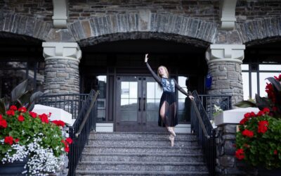 ballet on old building