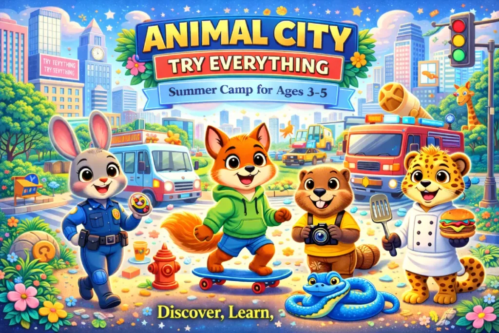 Summer Camp Theme – Animal City Taryn's Dance | Summer Camp