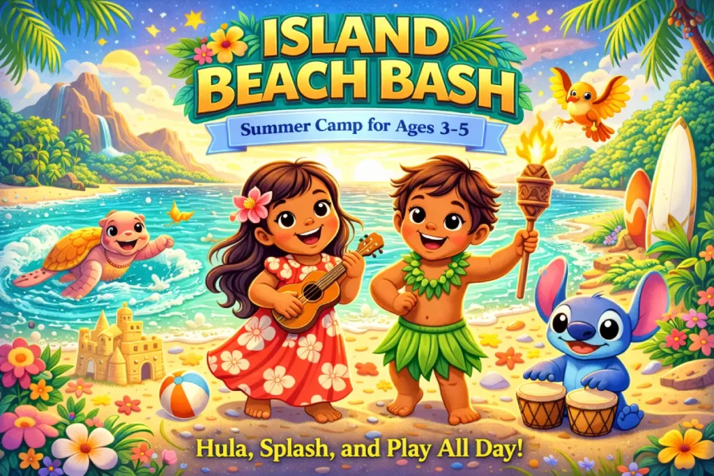 Summer Camp Theme – Island Beach Bash Taryn's Dance | Summer Camp