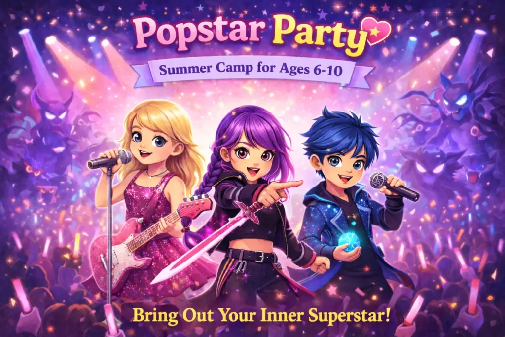 Summer Camp Theme – Popstar Party Taryn's Dance | Summer Camp